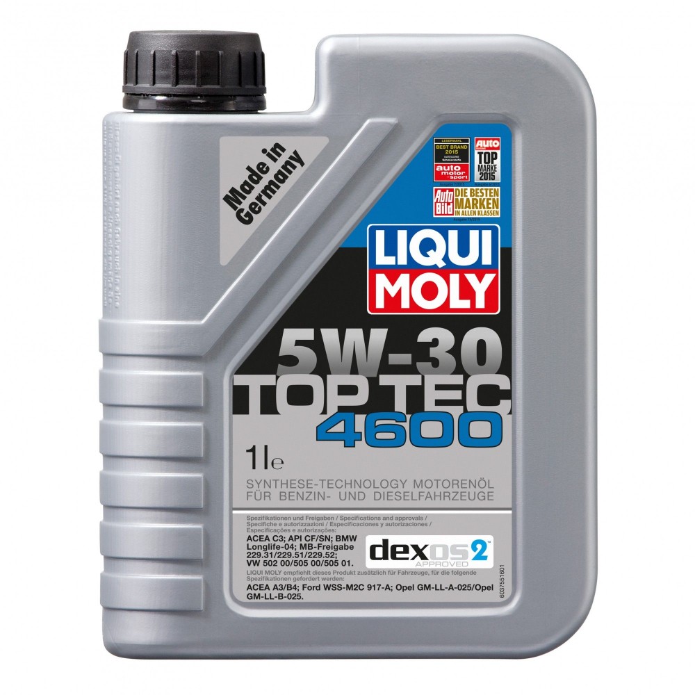 Top Tec 4600 5W30 Dexos 2 1L